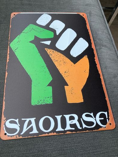 Irish Patriotic Collectables Vintage Style    Metal Plaques 1916  Proclamation + Irish Patriotic Signs