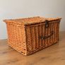 Large Wicker Picnic Hamper Basket with Handle Image 5