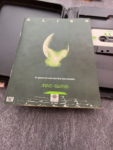 Rare Alien (1984) C64 Commodore 64 Game - Mind Games / Argus Press (CIB Clamshell)
