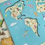 Map Puzzle Montessori Toys Educational Brand new Image 7