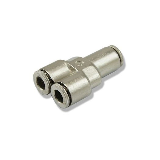 Metal Y- connector 6mm - quick couplings