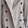 Acquascutum cream trench coat Image 9