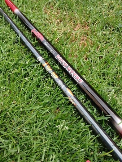 fishing telescopic whips x2