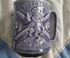 Mug - Tankard - Scotland the Brave - Sylvac