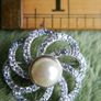 Vintage Sterling Silver 925 Brooch Pearl 7,9g Image 8