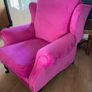 Finline Alexander Armchair and Footstool Image 3