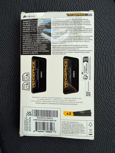 Corsair Vengeance LPX 32GB (2x16GB) DDR4 3200MHz RAM Kit
