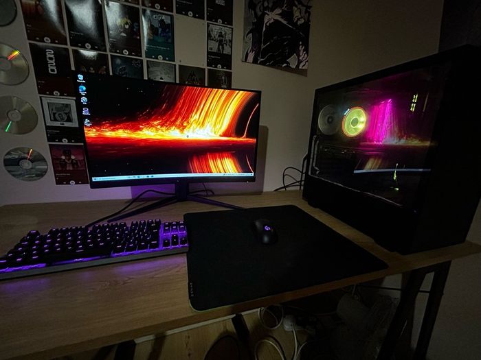 Gaming Pc + Full setup