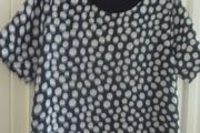 Carolyn Donnelly  polka dot top PENDING