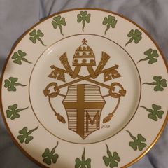 Pope John Paul II Wall Plate