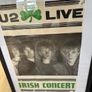 vintage U2 poster rare 1980's Image 8