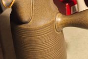 2 different itemes- 1-1960s Langley Sherwood Coffee Pot but stmpe been gone 60.00 euro.2- Ceramic Plant pot or vase 628/14 Made In Germany. 18.00 euro.