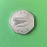 Irish 1998 woodcock 50P coin. Image 3