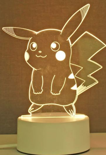 Pokemon Pikachu led usb lamp night light