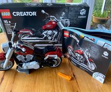 Lego 10269 Harley Davidson Fat Boy Motor Bike
