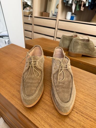 Hobbs suede shoes