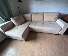 corner sofa-bed with storage