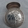 Sterling Silver Irish National Long Jump Medal 1949(48.4 grams) Image 2