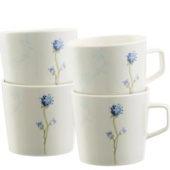 Camile pale jade mugs set of four