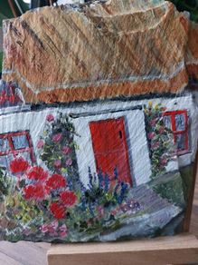 Hand Painted slate