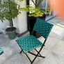 bistro table and two chairs Image 2