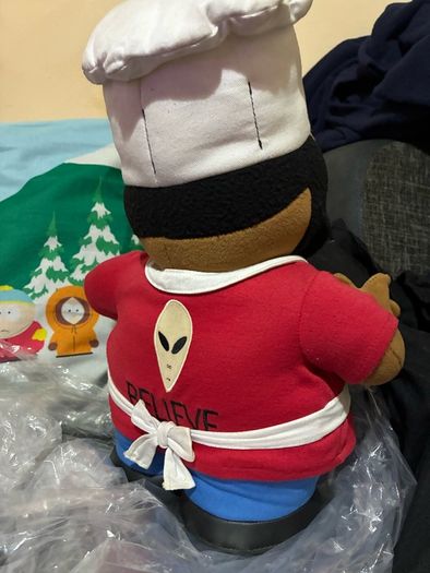 Rare 1998 14" South Park plush "Chef"