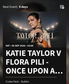 Katie Taylor ticket