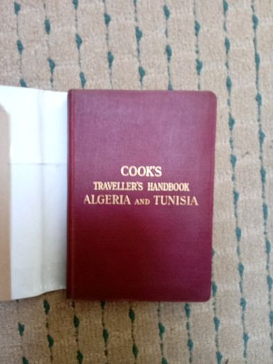 Lovely vintage travel book - Cook's traveller's handbook for Algeria and Tunisia
