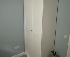 Ikea Pax double wardrobe 100cm - barely used