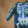 Brand New x2 Piece Skeleton Costume - Mask & Overall - Size - 5-6 Years Image 4
