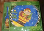 Christmas plate with spatula
