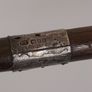 Vintage Bamboo Walking Stick Cane with Silver Collar Image 2