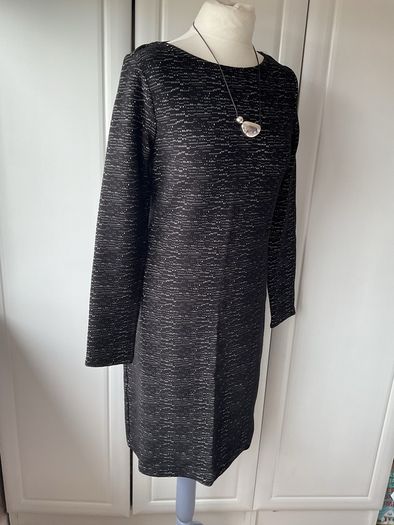 dress Bnwt black classic knee length dress size 12 street one brand long sleeve