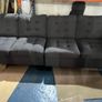 Grey 4 seater sofa couch Image 3