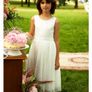 Like new tulle Sly communion dress with bow 128 cm Image 6