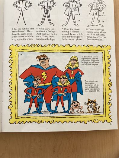 Drawing Cartoons Book