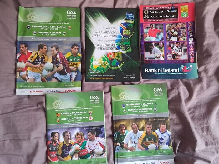 GAA Programmes X 5