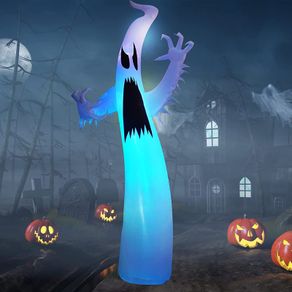 12 Ft Halloween Inflatables Ghosts Outdoor Decorations, Halloween Giant Lawn Inflatables Ghost for Outdoor Indoor Yard Garden Veranda Decor Halloween Party Supplies