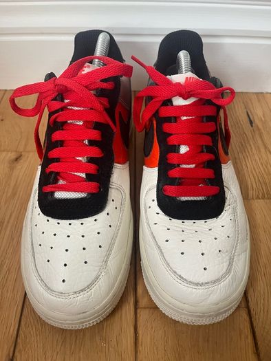 Nike colour block metallic Air Force 1
