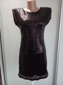 Evening black dress UK10