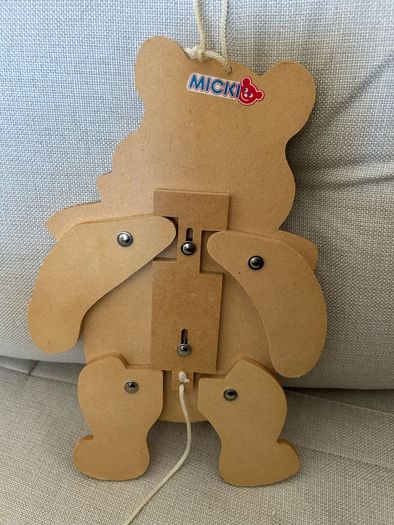Wooden Winnie the Pooh Puzzle and Jumping Jack Ornament