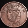#770 - Hibernia - Ireland - 1822 - Half Penny Image 2