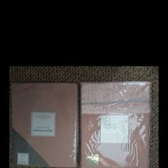 2 single pink new duvet sets