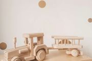 Wooden Toy Tractor