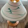 Studio Pottery Lamp and shade/ Stoneware Jackson Image 10