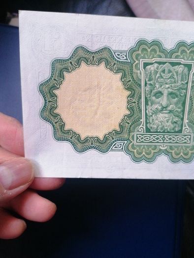 1969 Ireland One Pound Banknote
