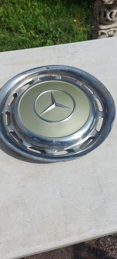 Mercedes steel Hub Caps.