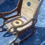Large laminated rocking chair Image 5