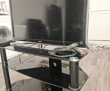 34 inch Tv and stand