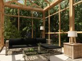 5 Piece Garden Lounge Set with Cushions Poly Rattan Grey